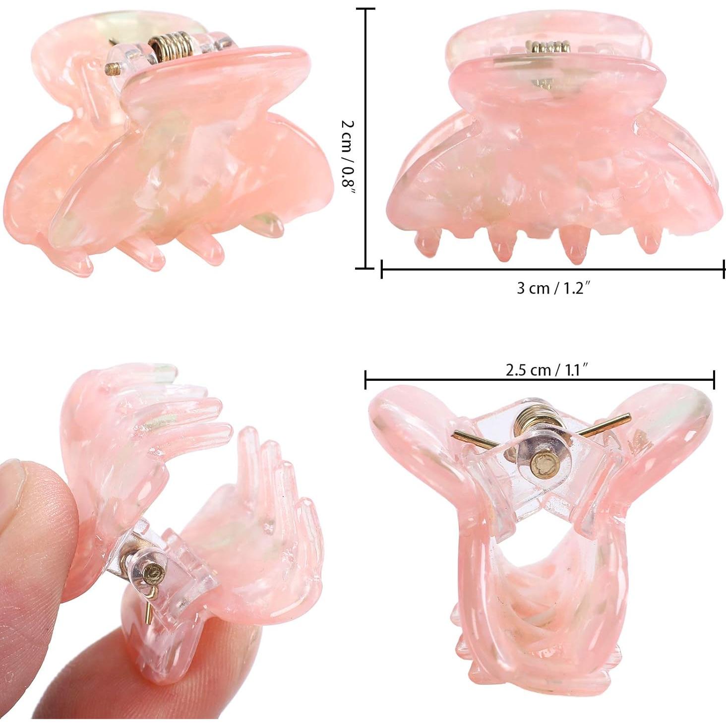 Pinzas de Mandíbula 12PCS Molans para Peinado de Cabello Fino