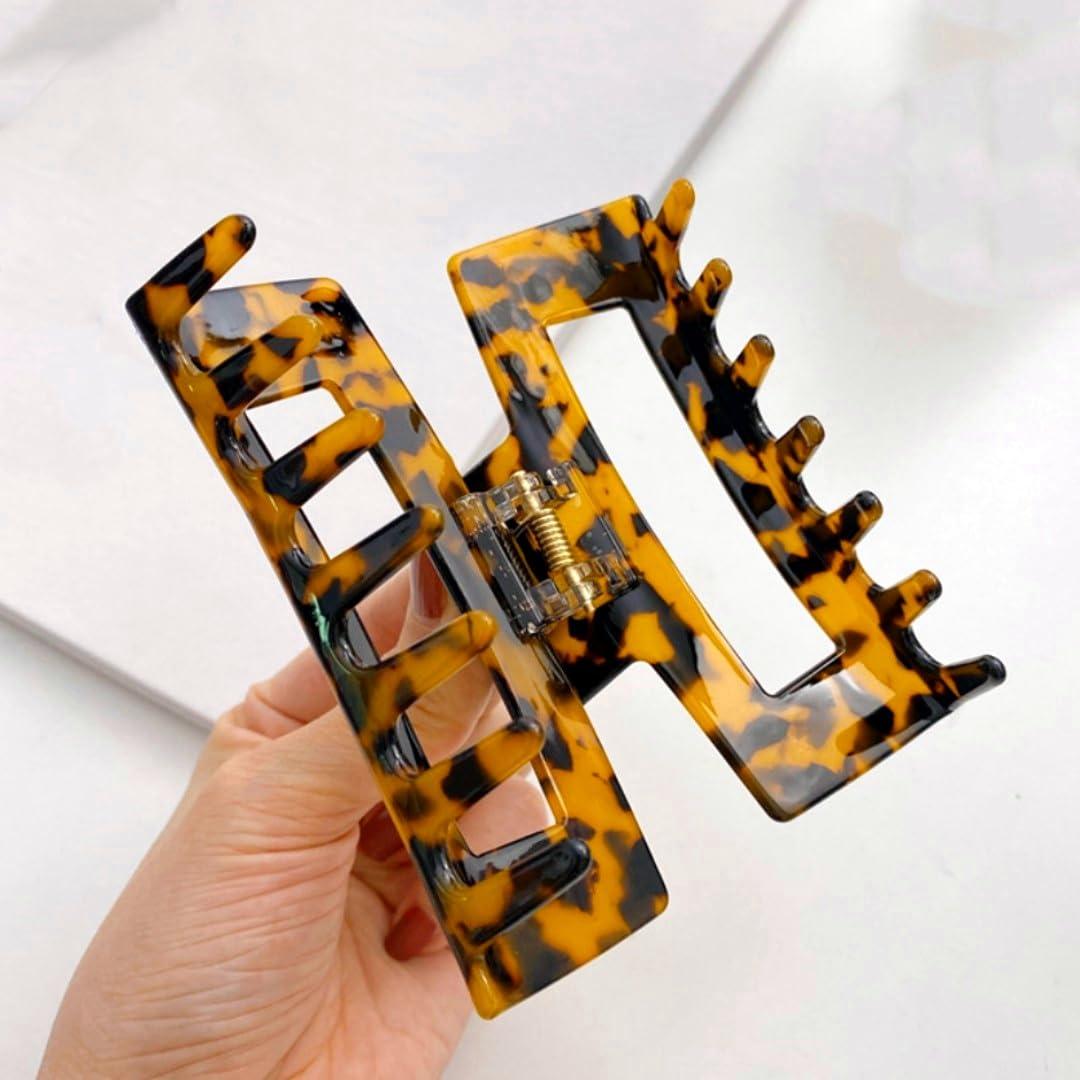 Clips de Garra para Cabello Textention - Diseño Francés 10.5x5.5cm