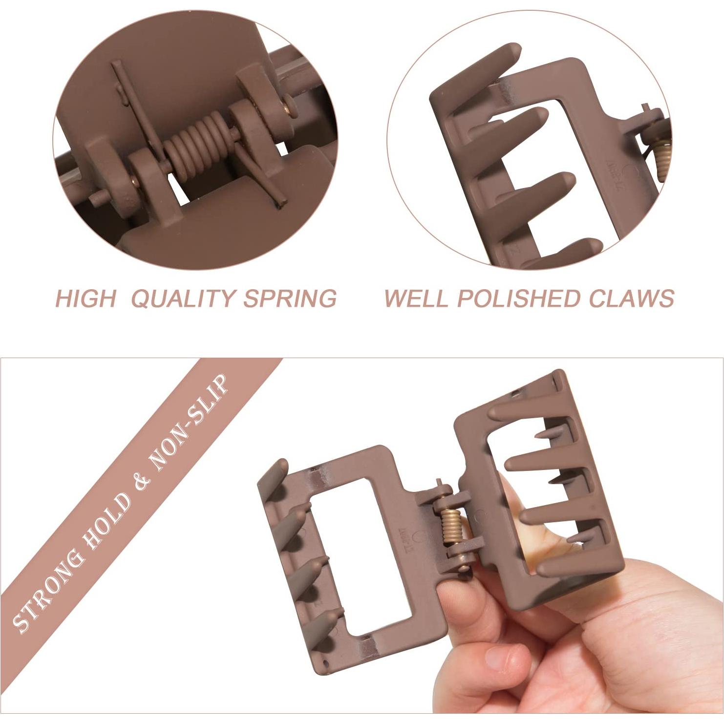 Clips de Garra Medianos para Cabello Cobinaan - 6 Colores