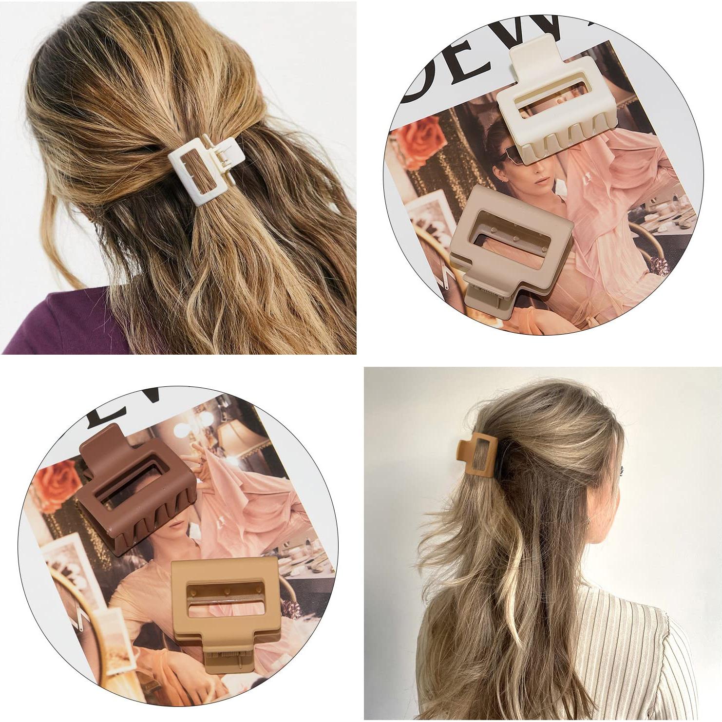 Clips de Garra Medianos para Cabello Cobinaan - 6 Colores