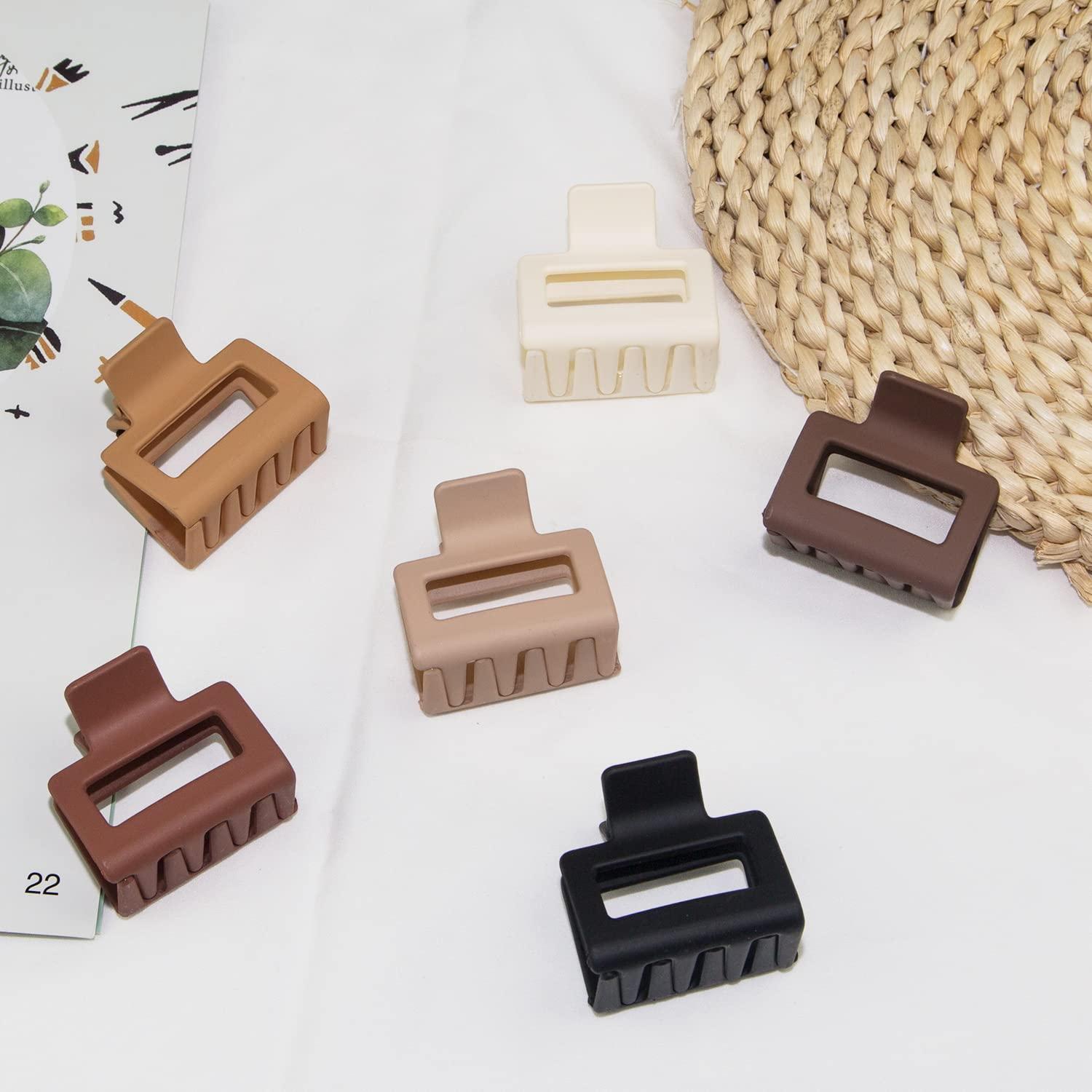 Clips de Garra Medianos para Cabello Cobinaan - 6 Colores