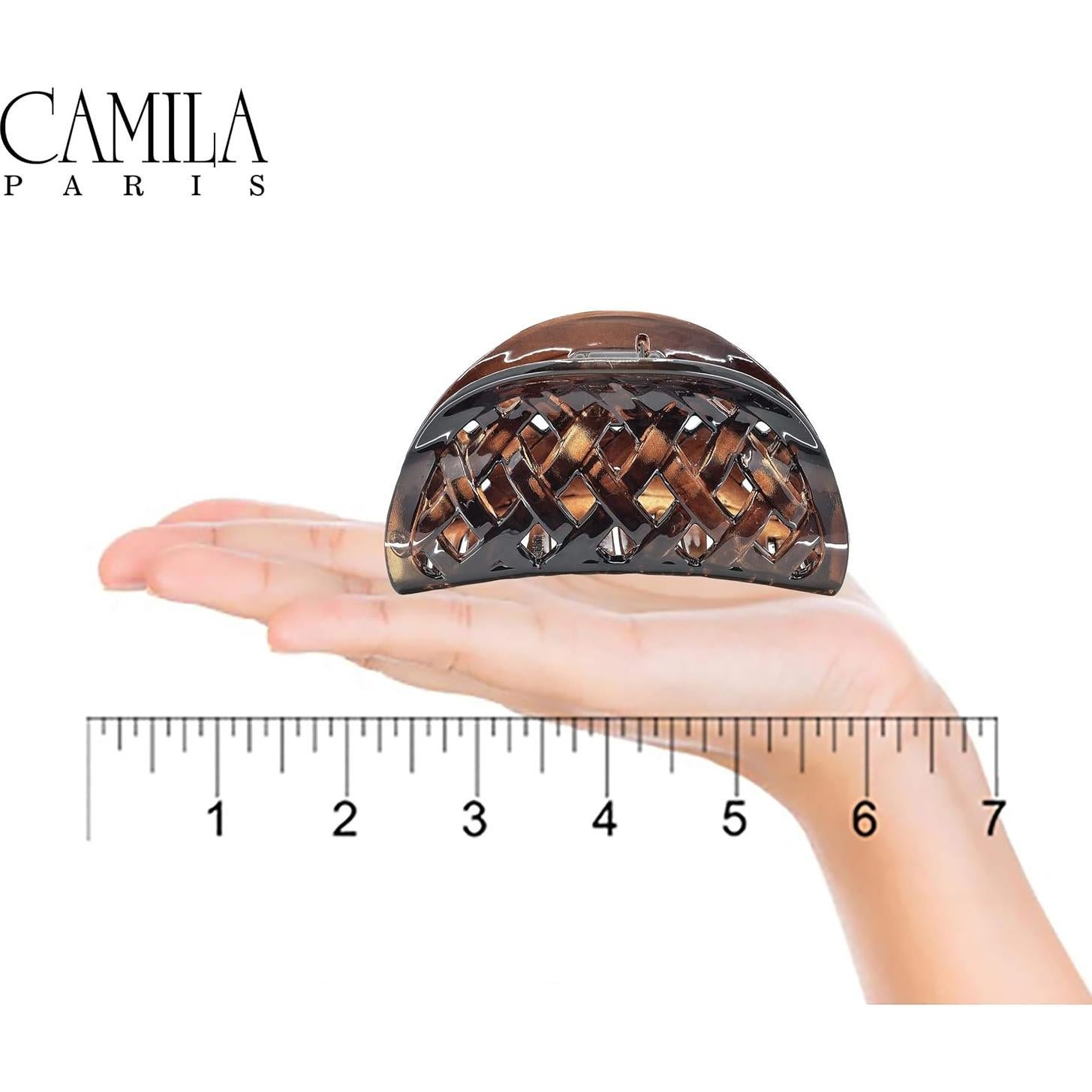 Clip para el cabello Camila Paris CP1807 8.89 cm Carey