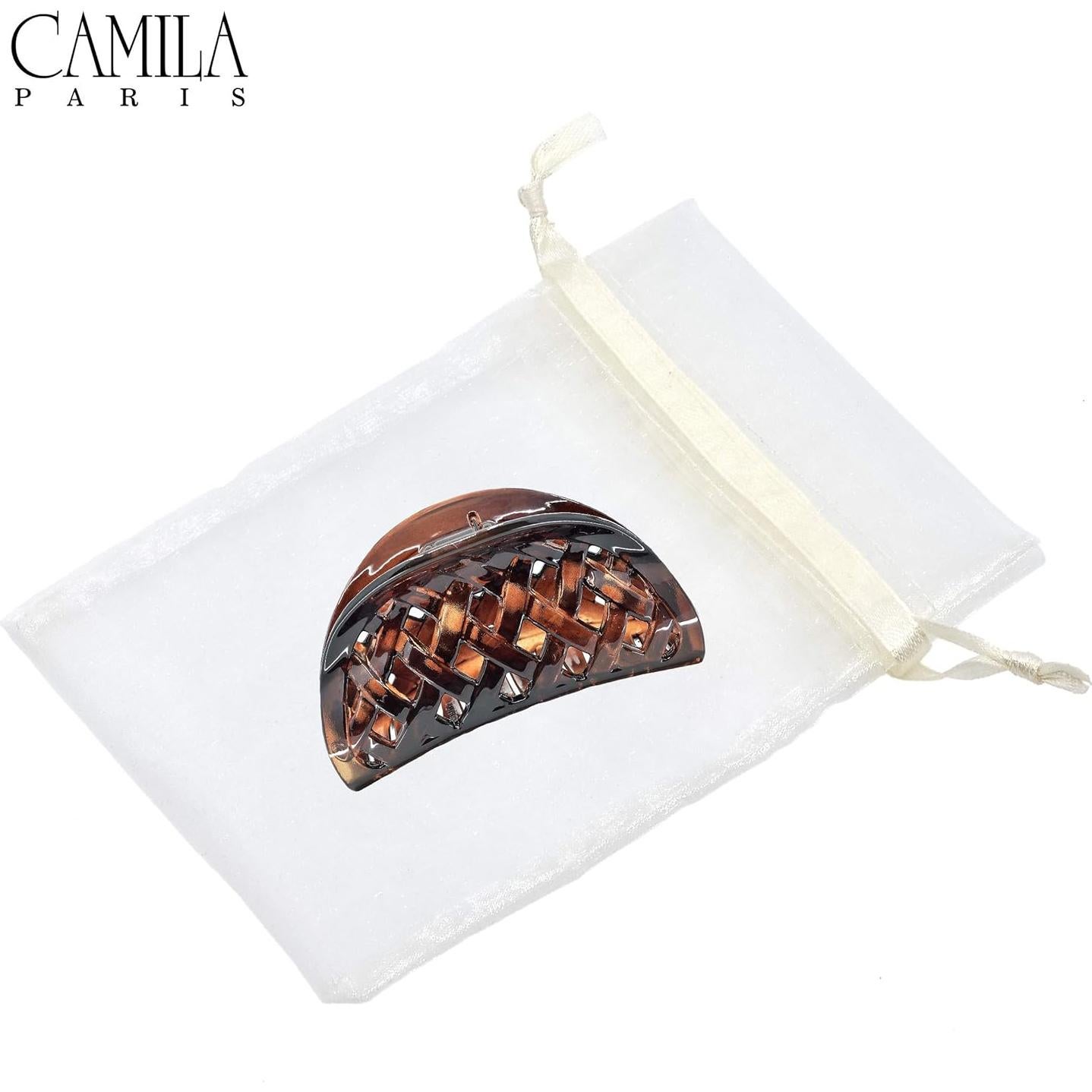 Clip para el cabello Camila Paris CP1807 8.89 cm Carey