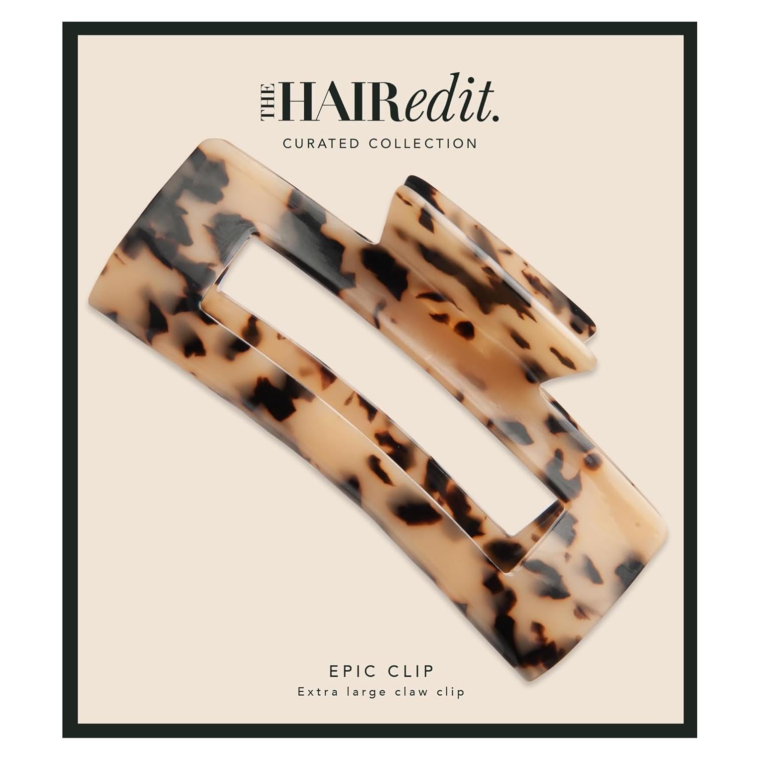 Clip de Garra Jumbo Fromm - Acabado Tortuga para Cabello