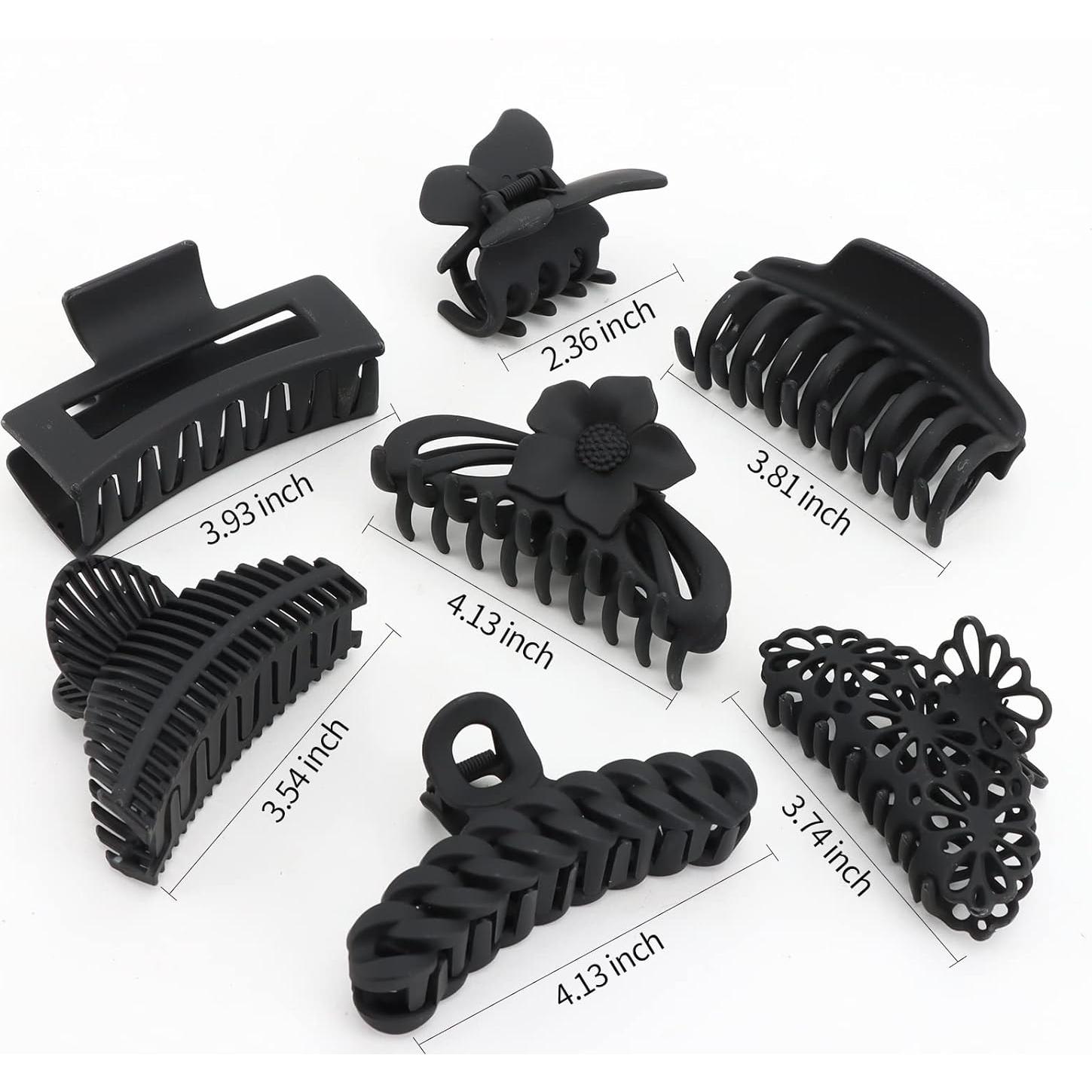 Clips de Garra para Cabello Seven Lucky - 7 Piezas Variadas