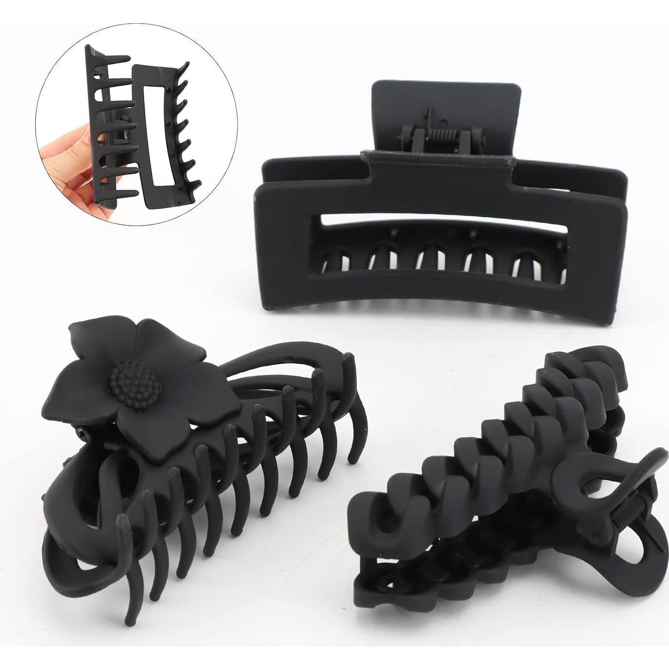 Clips de Garra para Cabello Seven Lucky - 7 Piezas Variadas