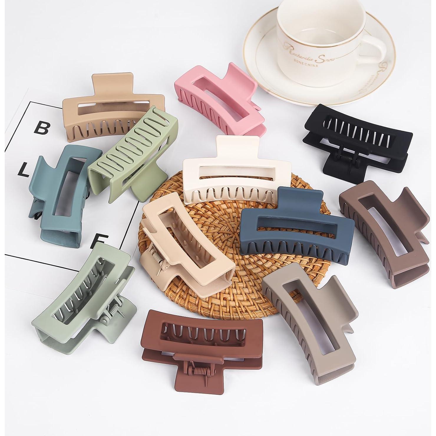 Paquete de 12 Clips de Garra Medianos Vigorpace Antideslizantes