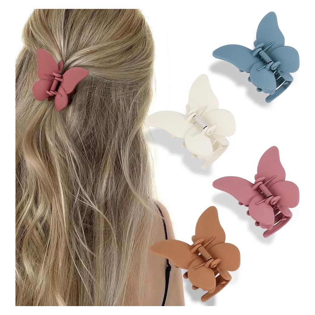 Clips de Garra en Forma de Mariposa Atoden - 4 Piezas 6.6 cm