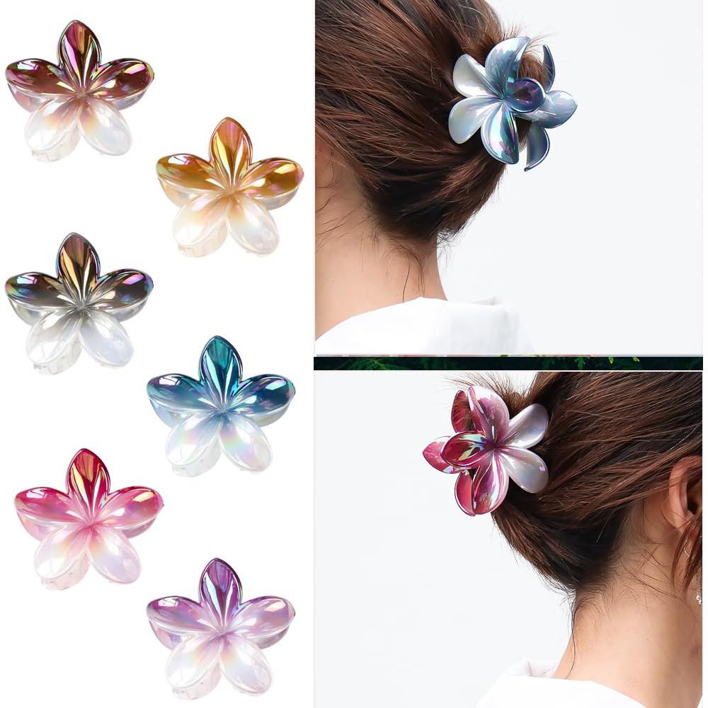 Pinzas para el cabello Ocean Wind - 6 Piezas Antideslizantes