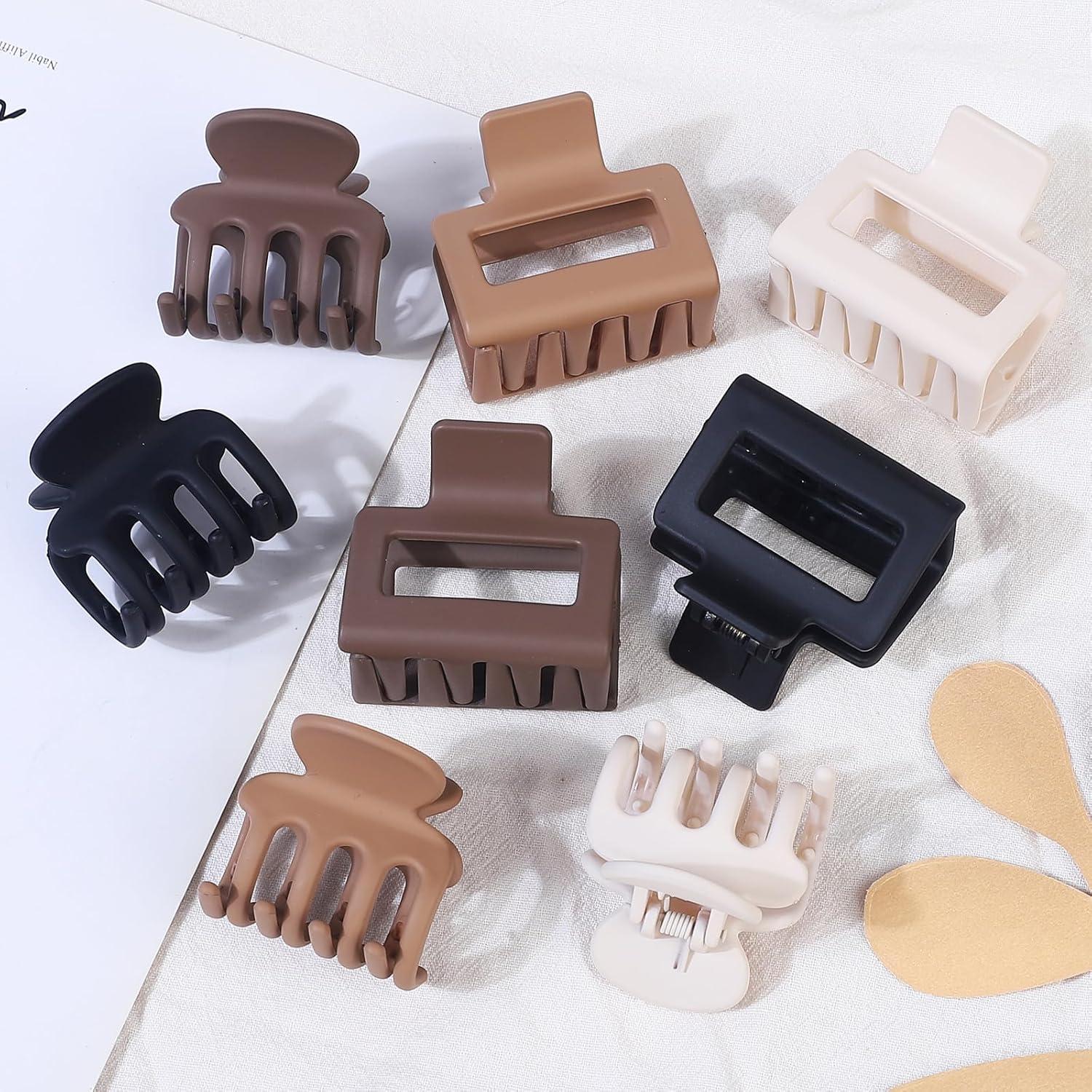 Set de Clips para Cabello USDNICE 8 Pcs Antideslizantes