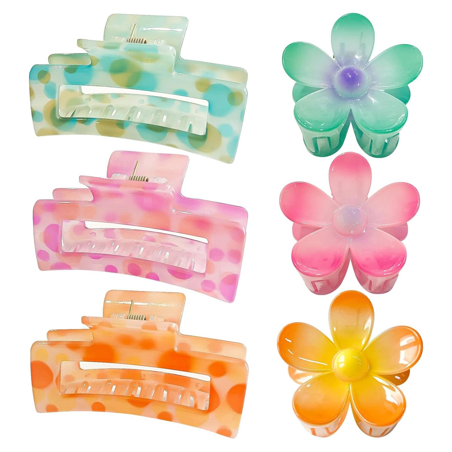 Juego de Clips para el Cabello GQLV - 20 Piezas Coloridas