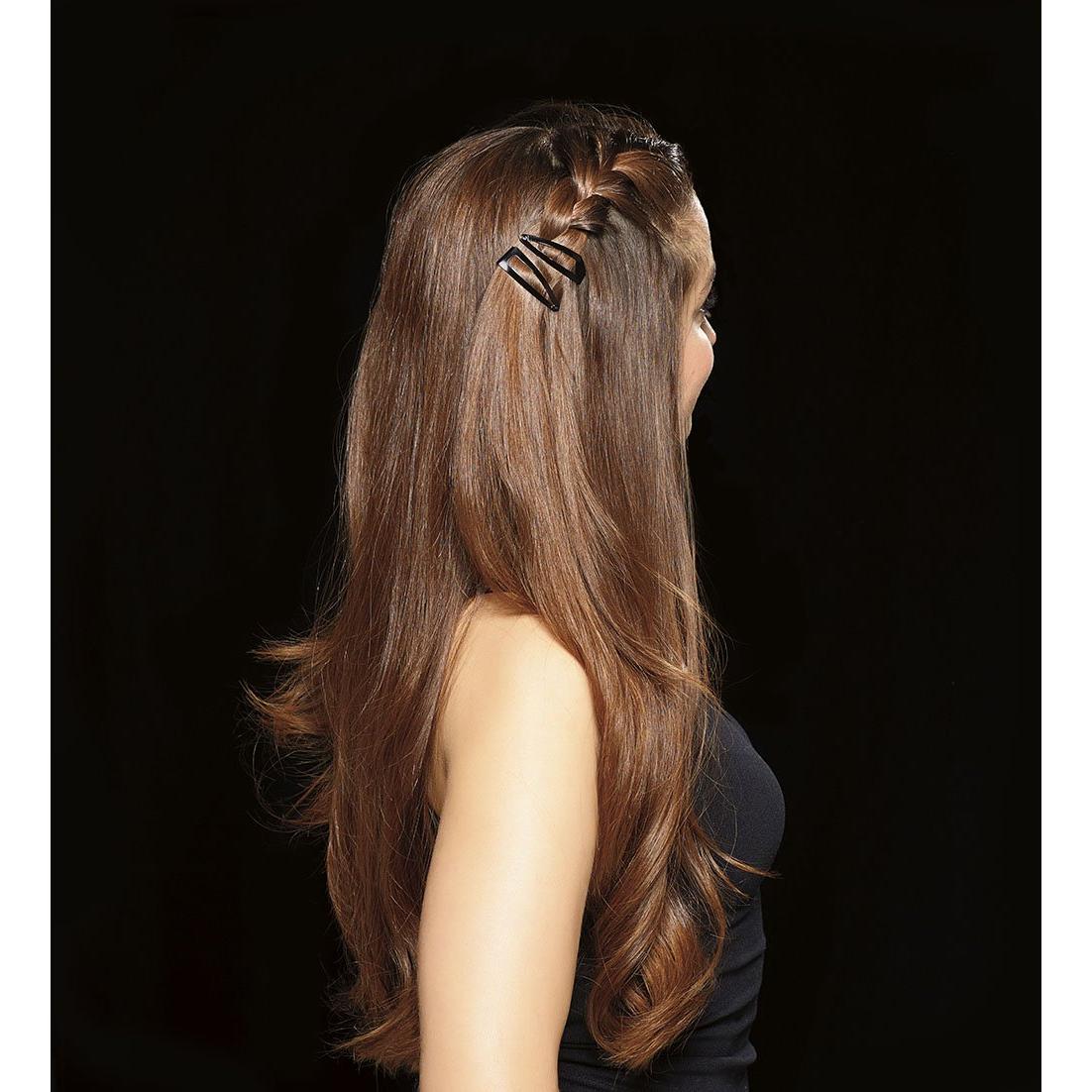 Pinzas para el cabello Revlon Double Grip, 6 unidades negras