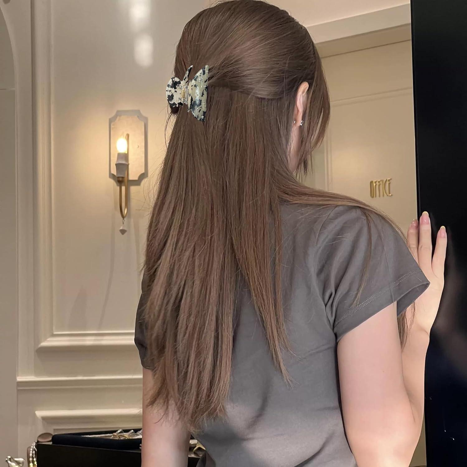 Clips de Garra Medianos VCKOVCKO Leopardo - 3 Piezas