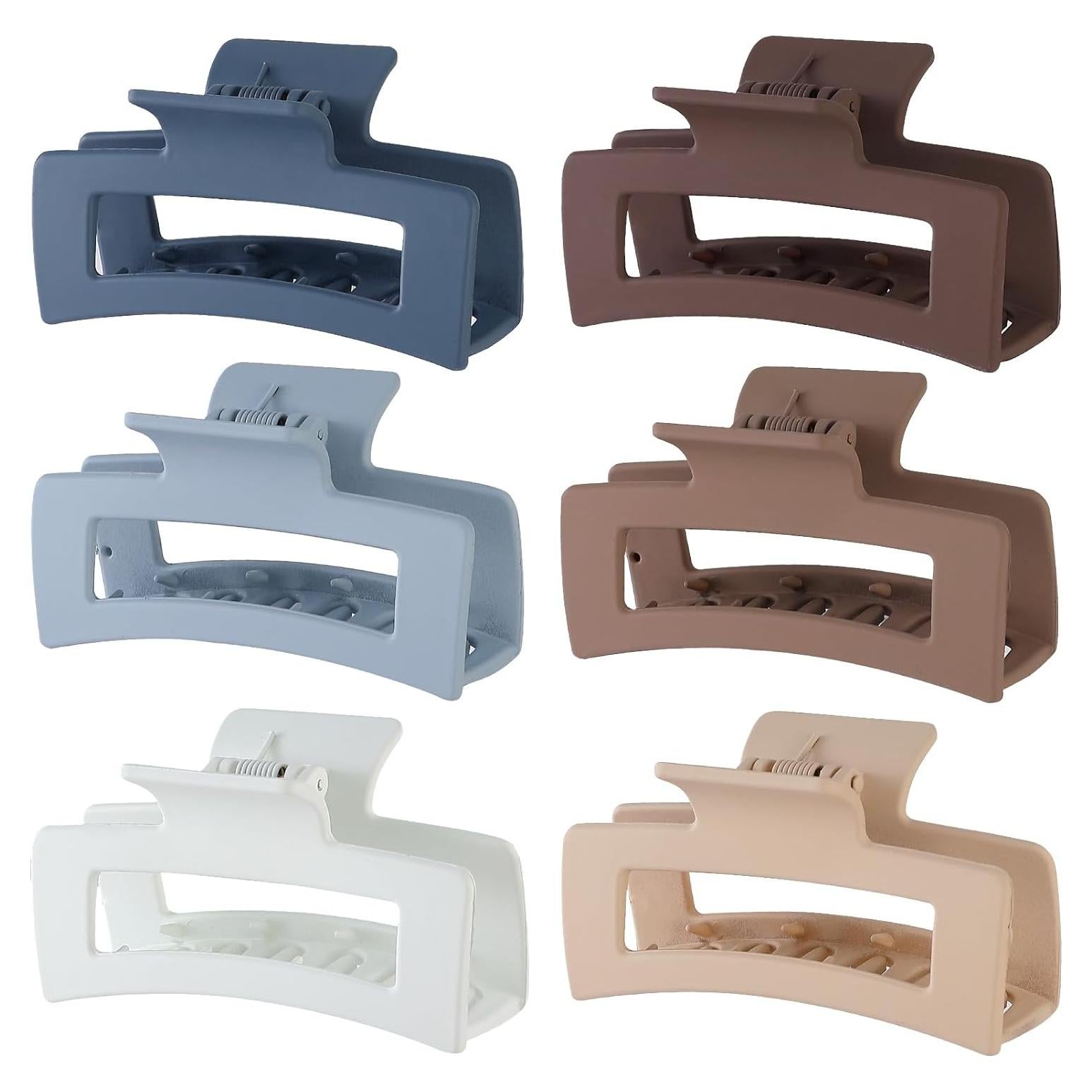 Clip para Cabello Mediano Sisiaipu - 6 Colores, Antideslizante