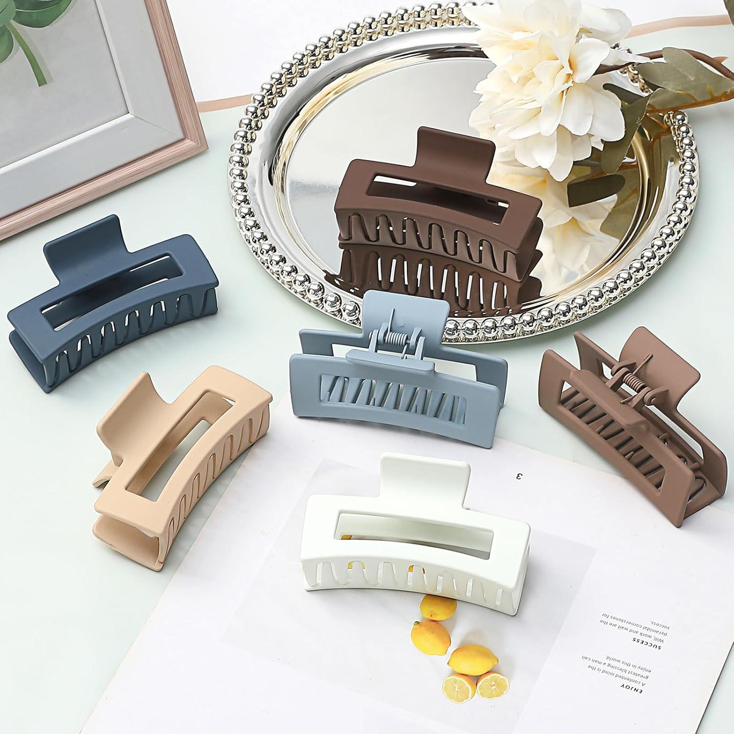 Clip para Cabello Mediano Sisiaipu - 6 Colores, Antideslizante