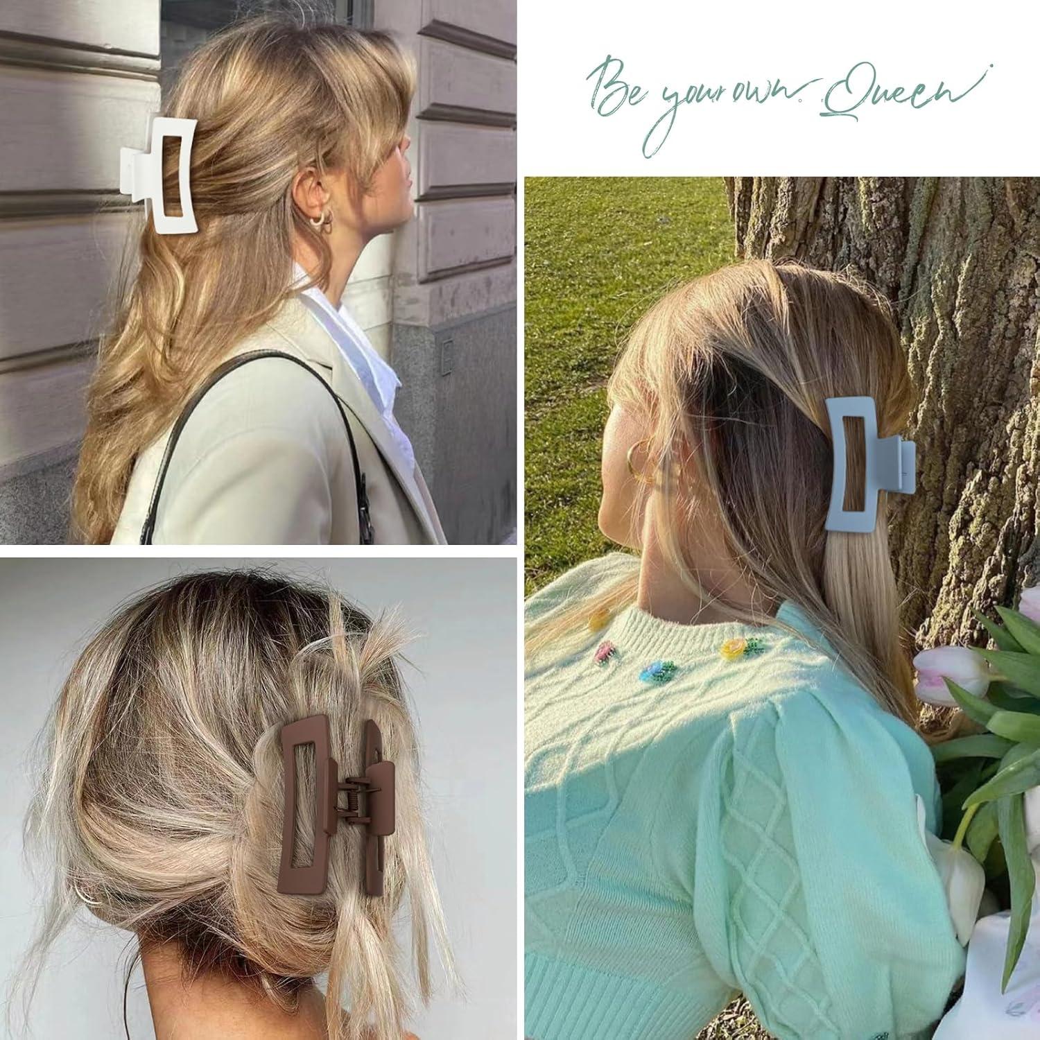 Clip para Cabello Mediano Sisiaipu - 6 Colores, Antideslizante