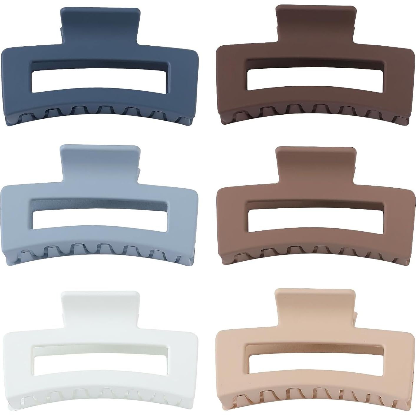 Clip para Cabello Mediano Sisiaipu - 6 Colores, Antideslizante