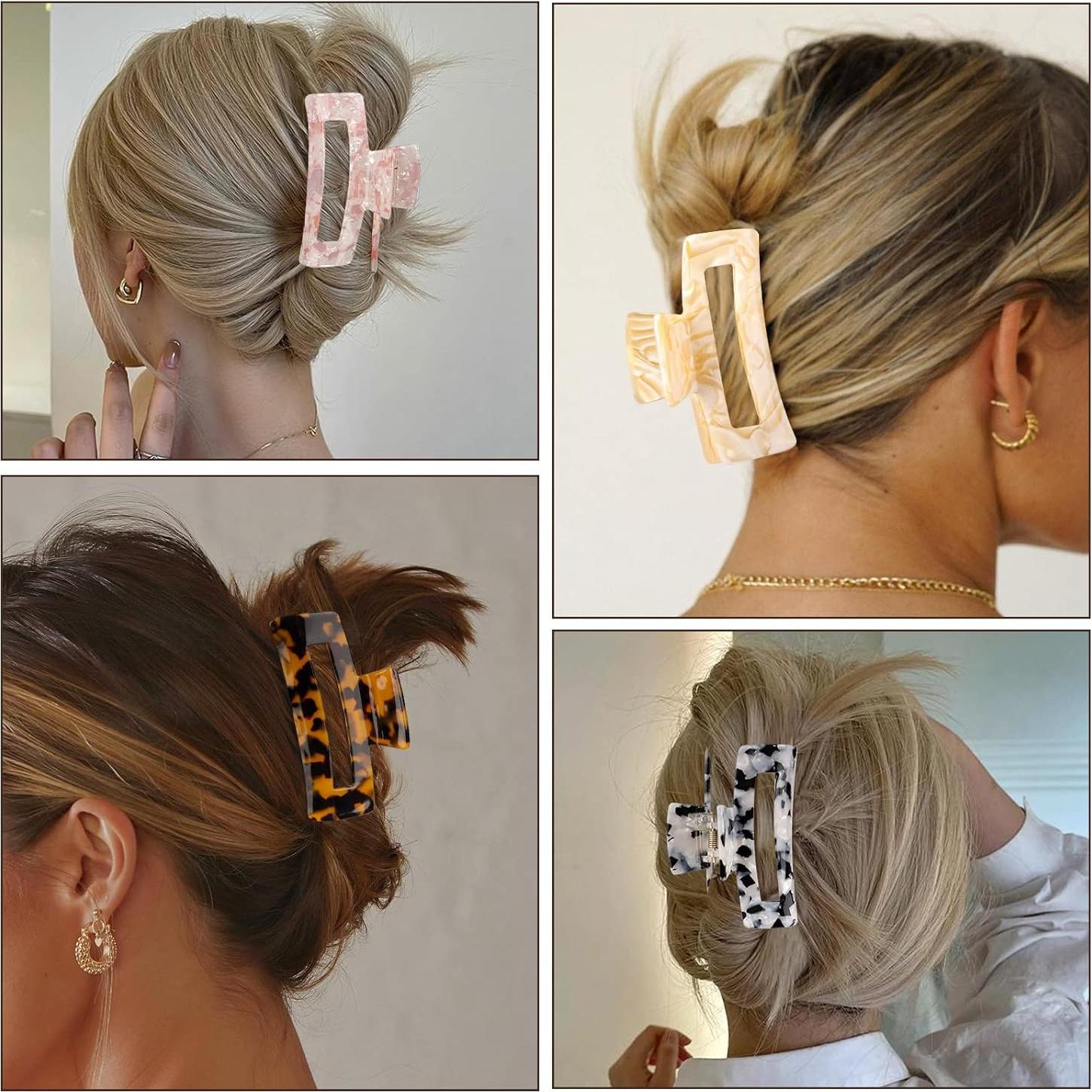 Clips de Garra para Cabello Magicsky - 10 Pcs Multicolor