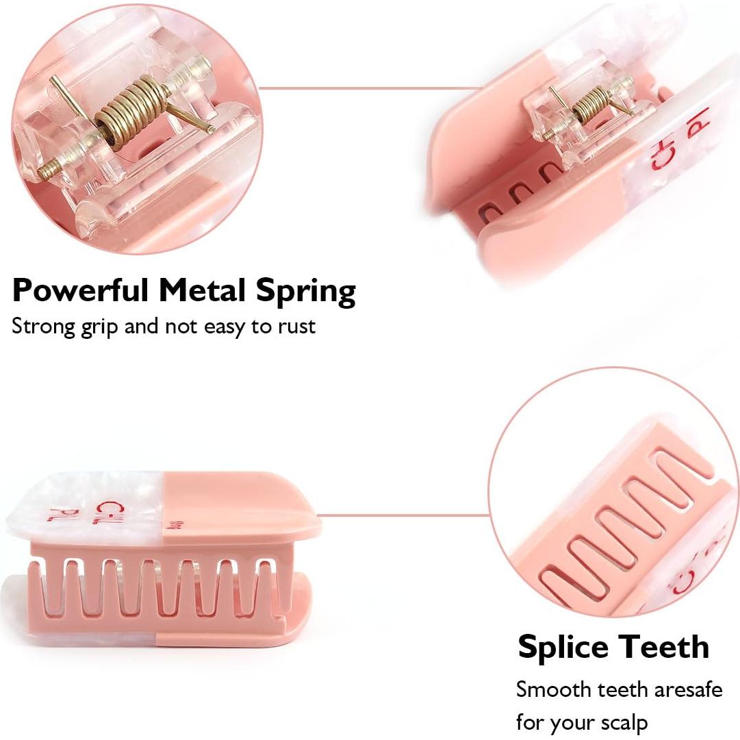 Clip de Garra para Cabello PERSONFUN Acetato Pastilla