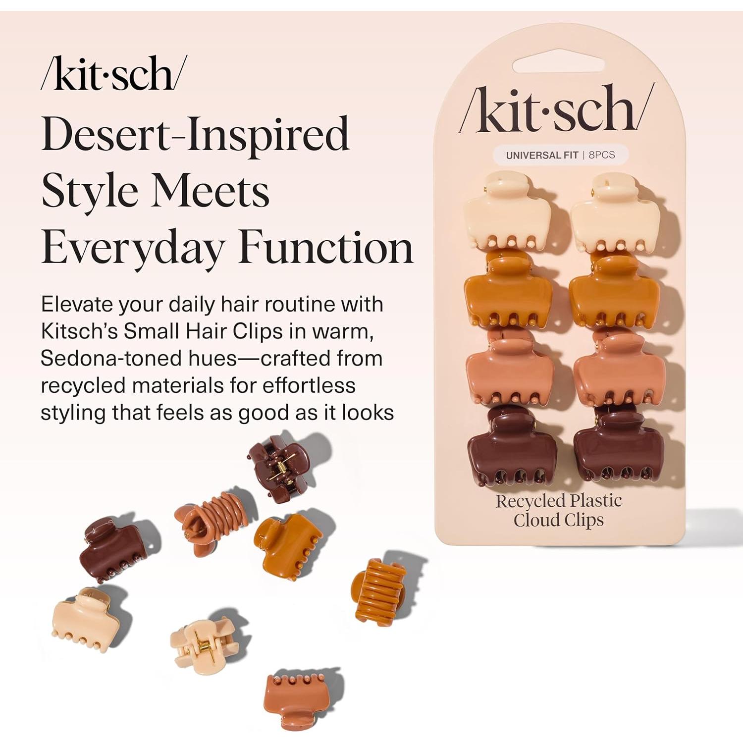 Clips de Garra Kitsch para Cabello - Set de 8 Piezas Sedona