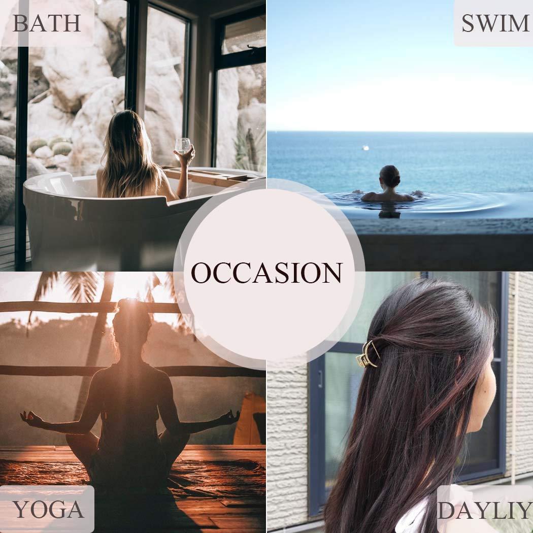 Pinzas para el cabello Brinie Gold Mini Antideslizantes 2 PCS