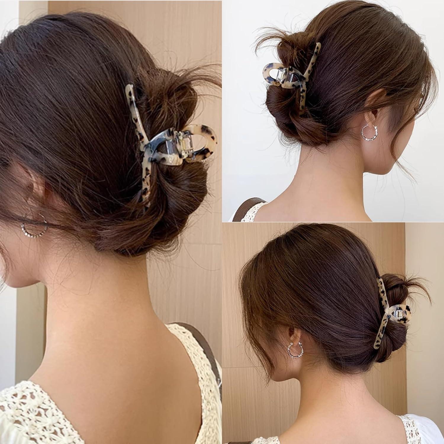 Pinzas para el cabello Textention 10.67 cm, paquete de 3