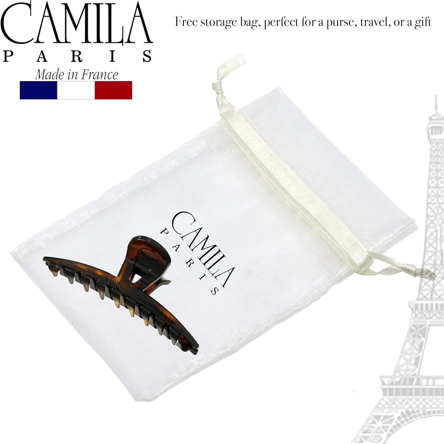 Clip para el cabello Camila Paris CP2371 10.16 cm tortuga