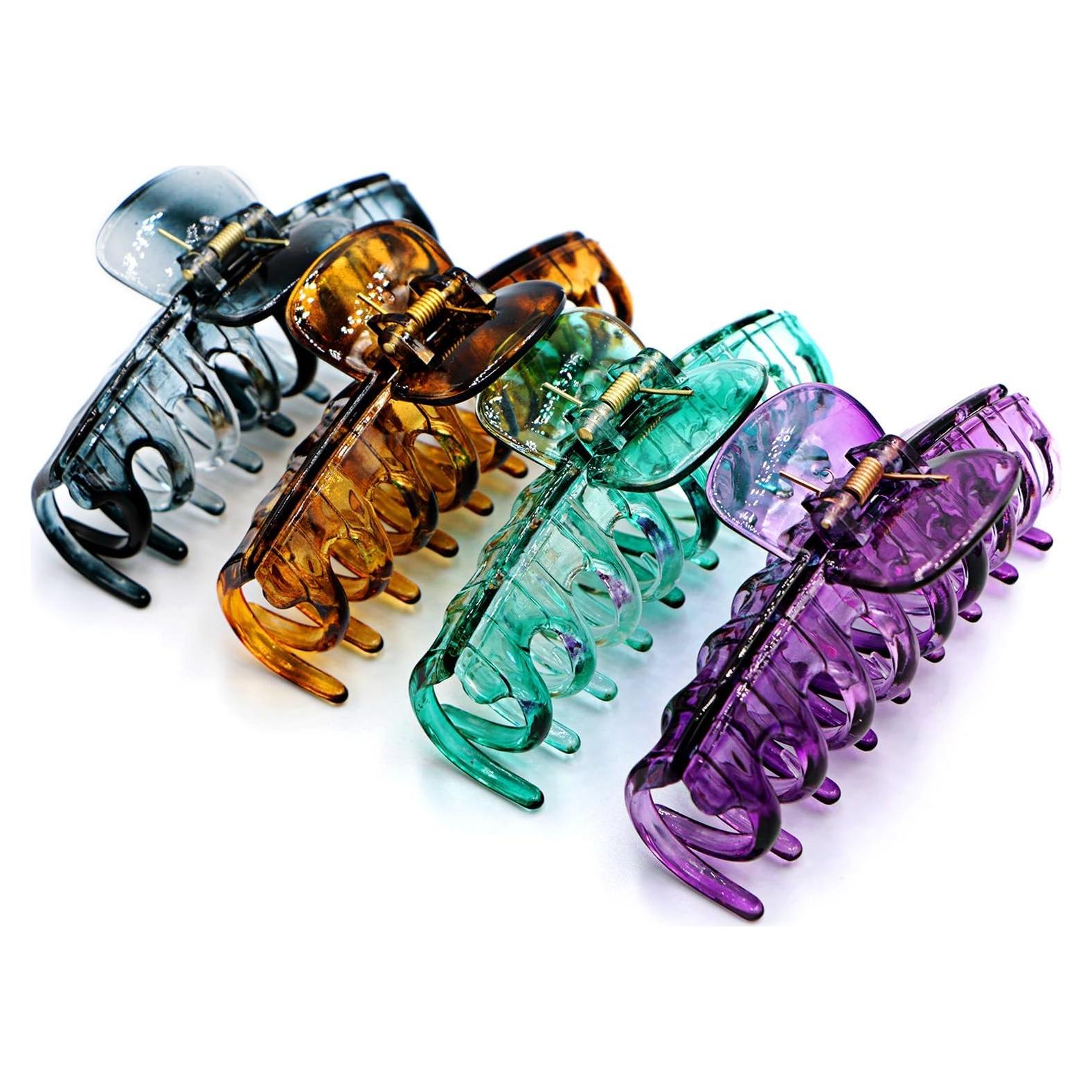 Clip para Cabello Grande MaryLavender 11 cm Antideslizante 4 Colores