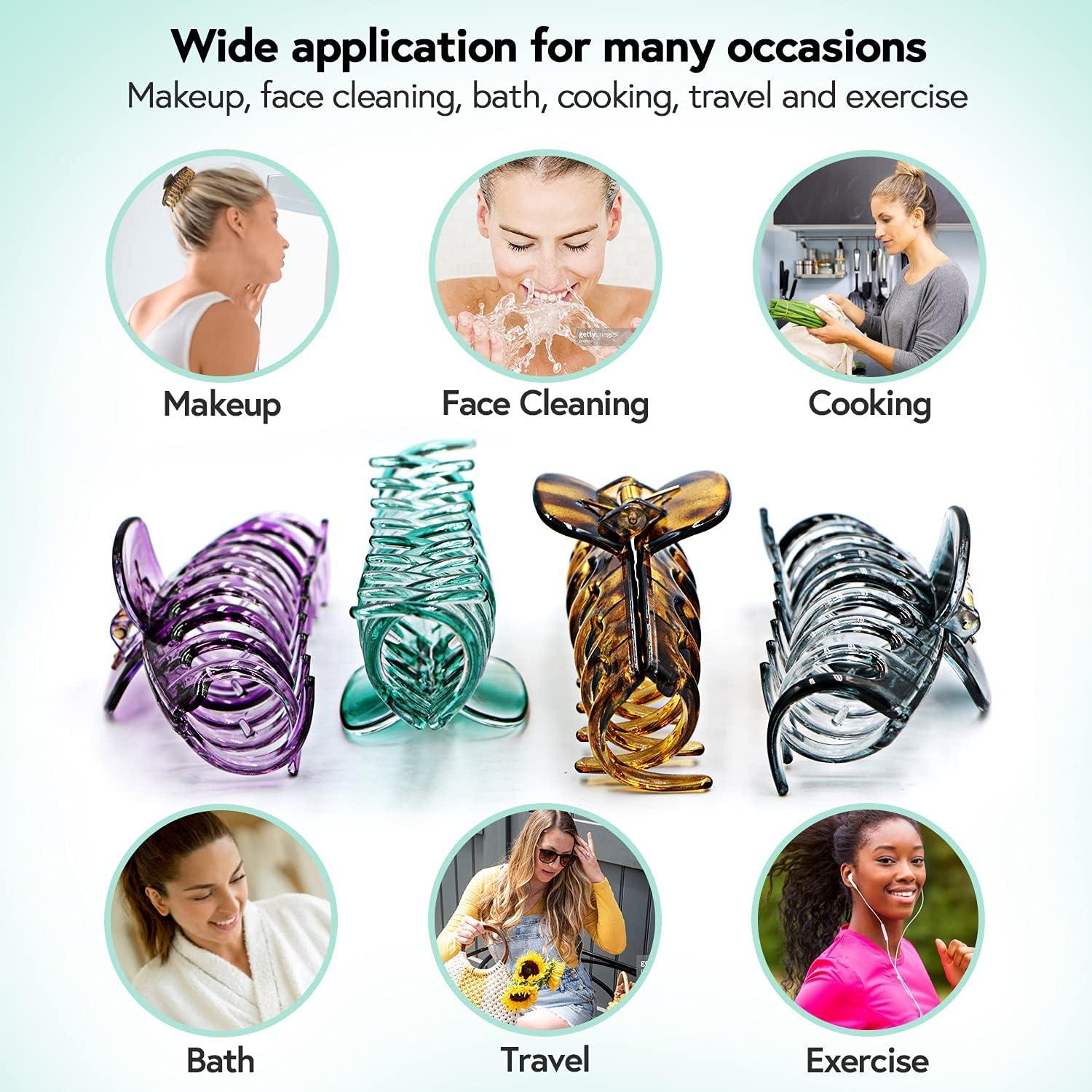 Clip para Cabello Grande MaryLavender 11 cm Antideslizante 4 Colores