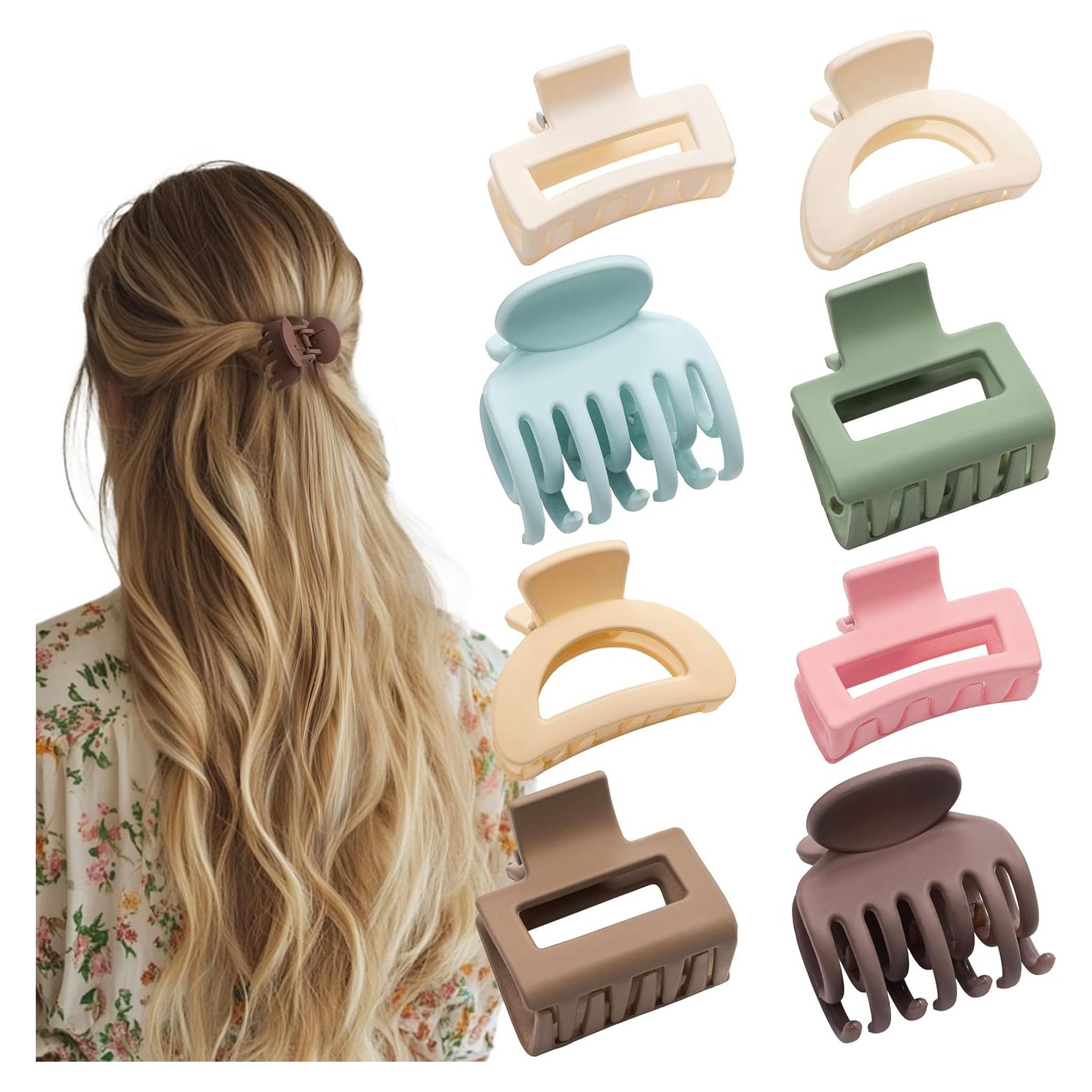 Clips de Garra Pequeños Sunolga 8 PCS Antideslizantes 4 cm