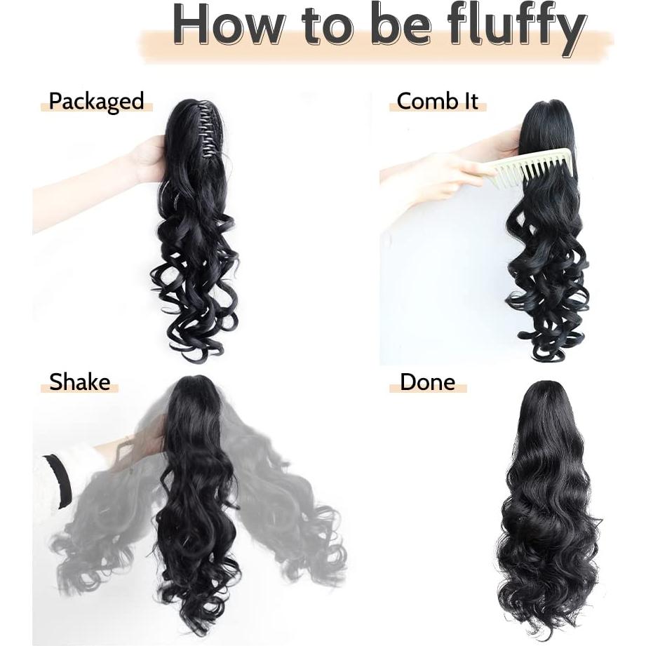 Extensión de Coleta con Clip StrRid 50.8 cm Marrón Cobre