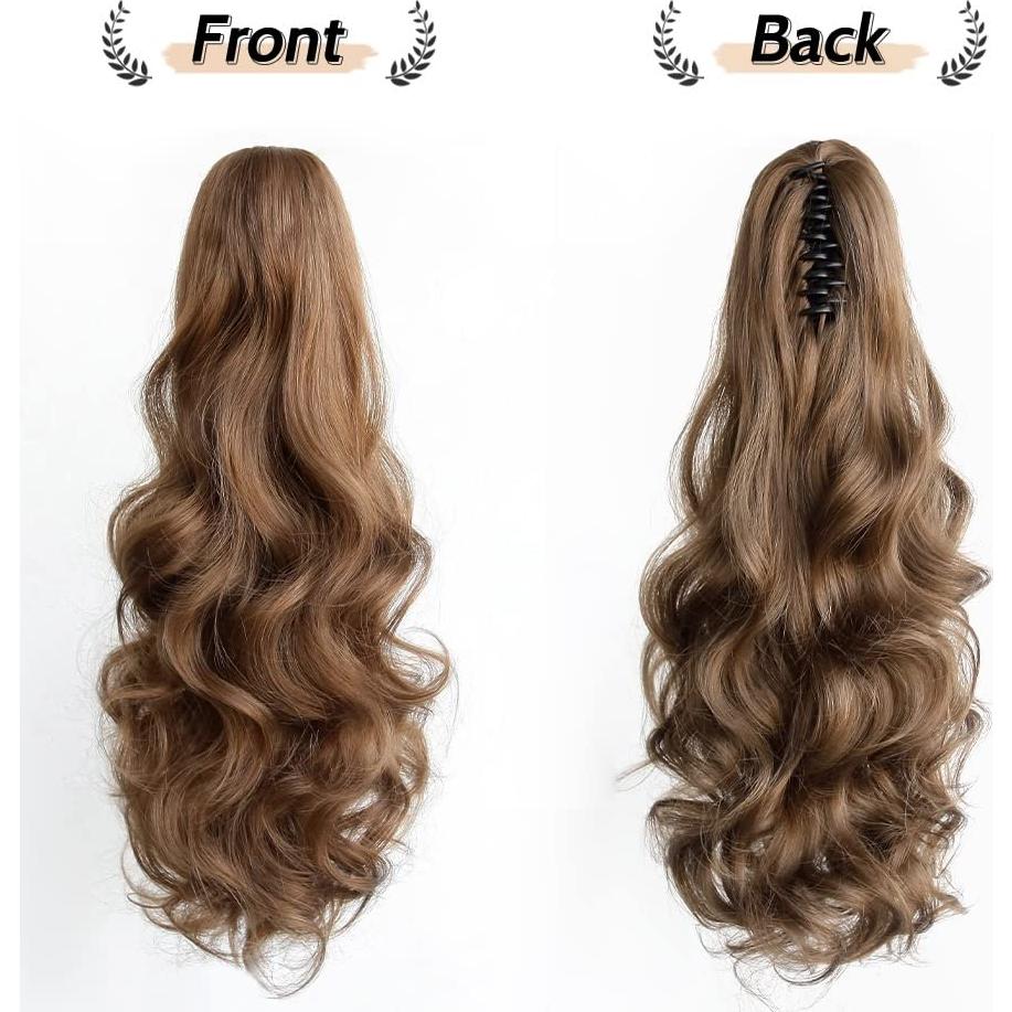 Extensión de Coleta con Clip StrRid 50.8 cm Marrón Cobre