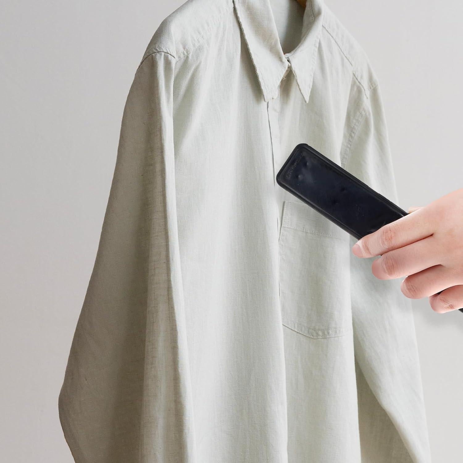 Cepillo Quitapelusas Plegable Psyqtsuary 4 Piezas Negro