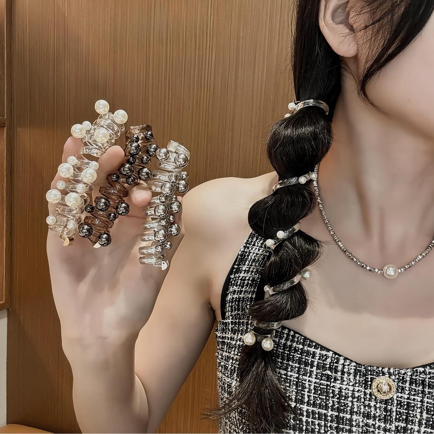 Gomas de Cabello Espirales Sleepy Tie 5Pcs Sin Daño