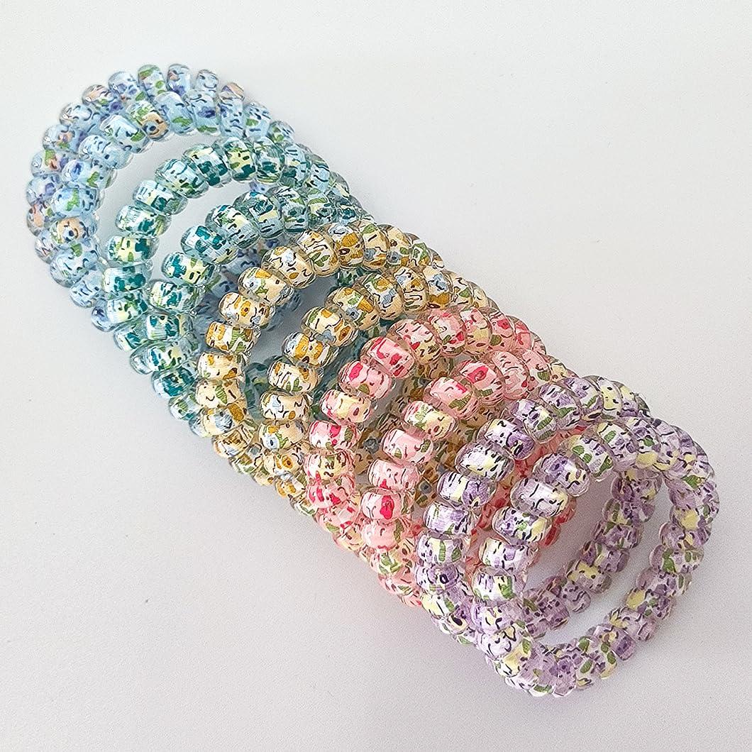 Tiras de Cabello Espirales Leenchiry - 20 Piezas Colores Mixtos