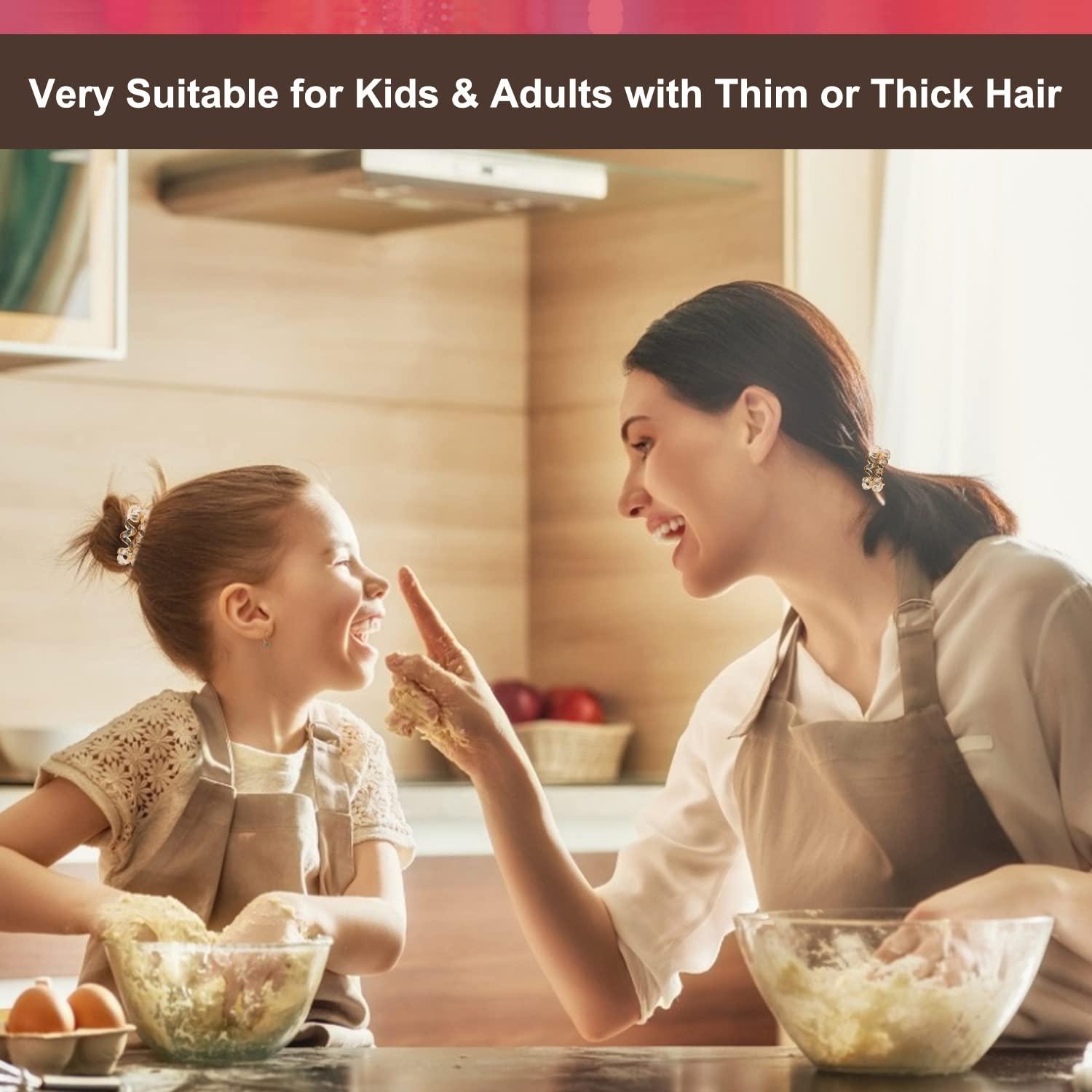 Tiras de cabello en espiral Swanliss, 12 piezas impermeables