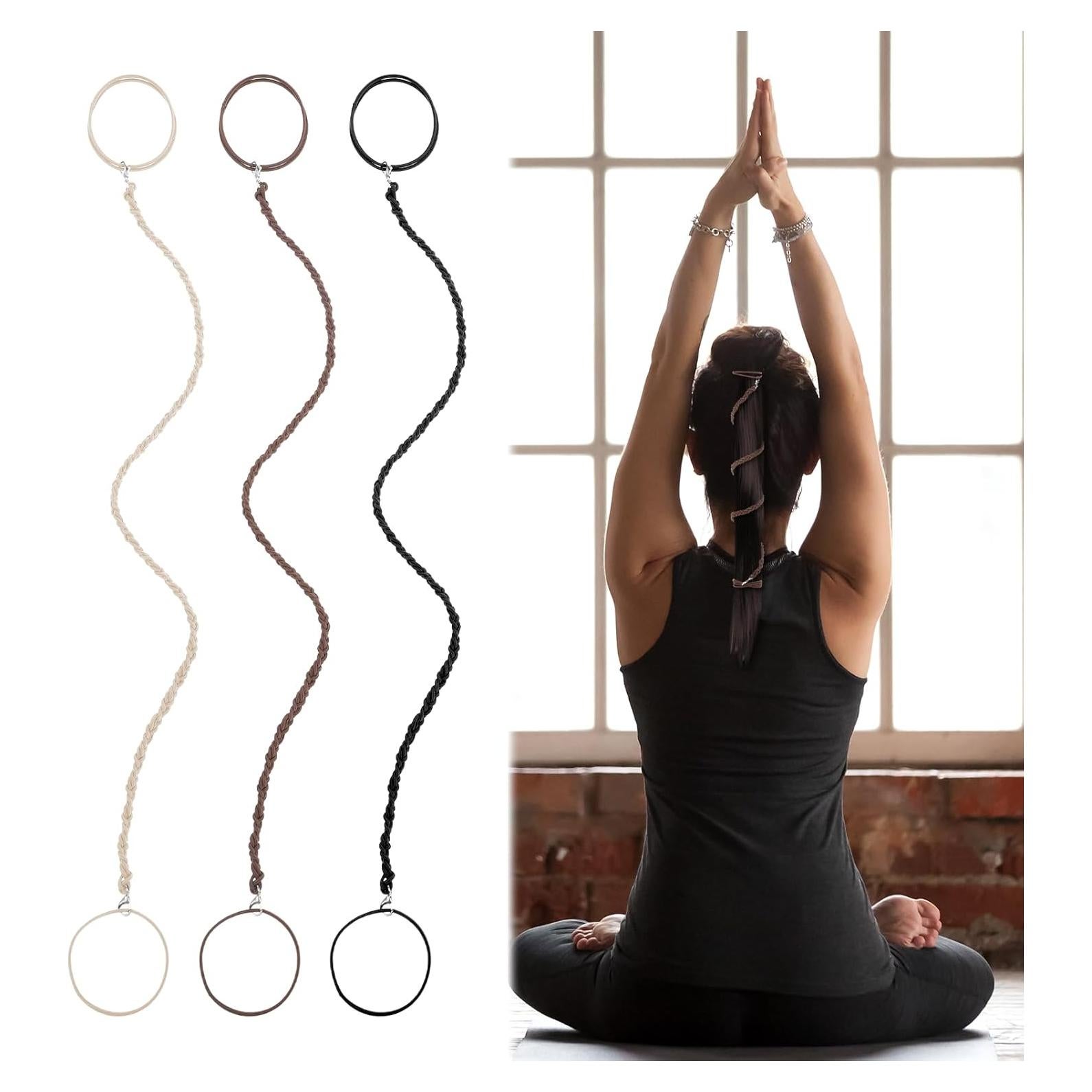 Lazos de Cabello Espiral Piriuuo 41cm 3 Pcs Multicolor