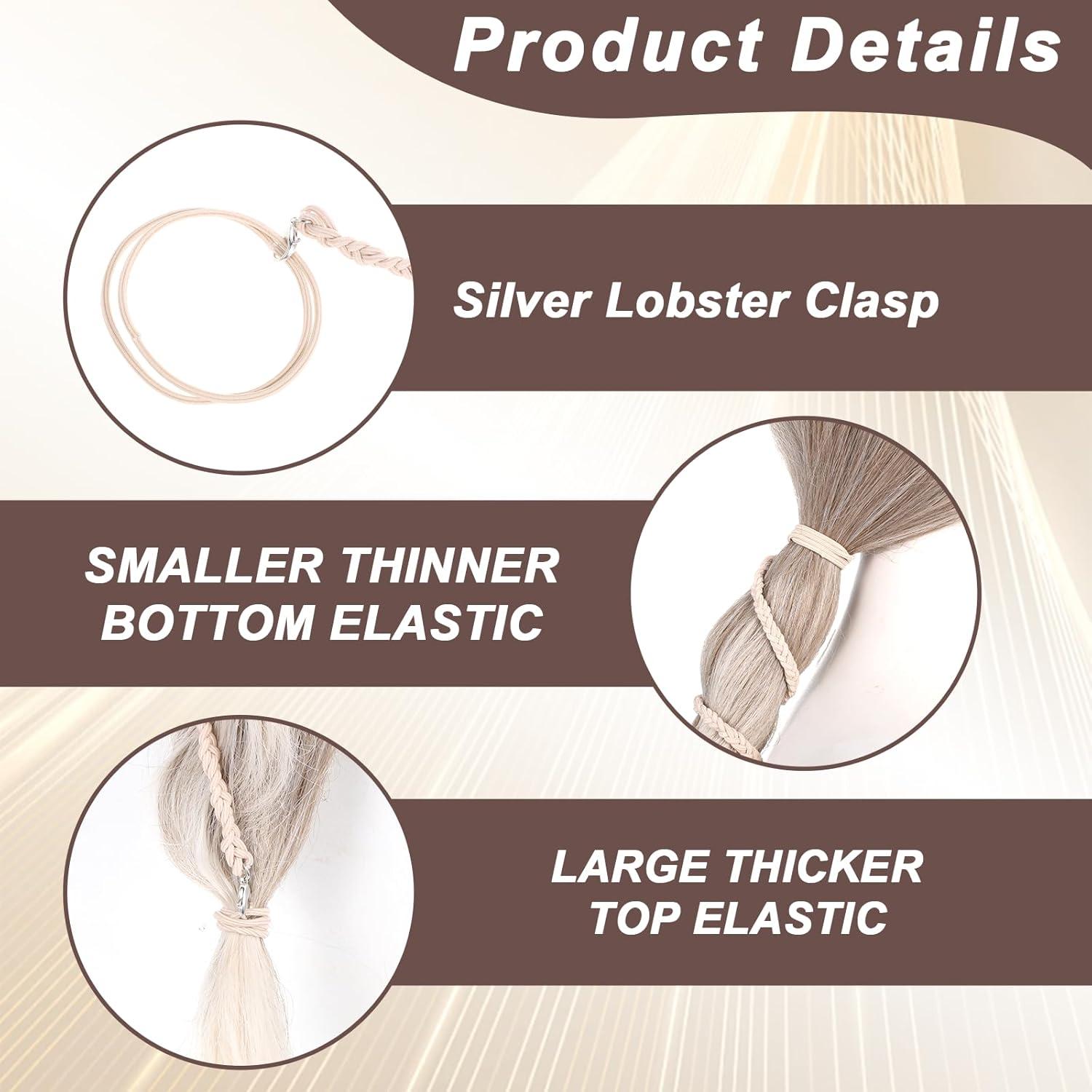 Lazos de Cabello Espiral Piriuuo 41cm 3 Pcs Multicolor