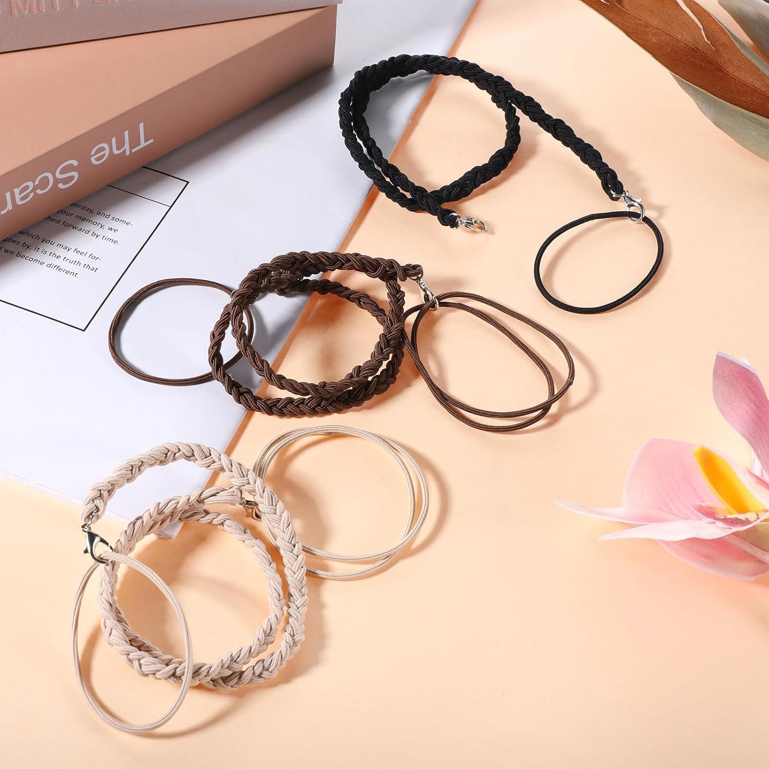 Lazos de Cabello Espiral Piriuuo 41cm 3 Pcs Multicolor