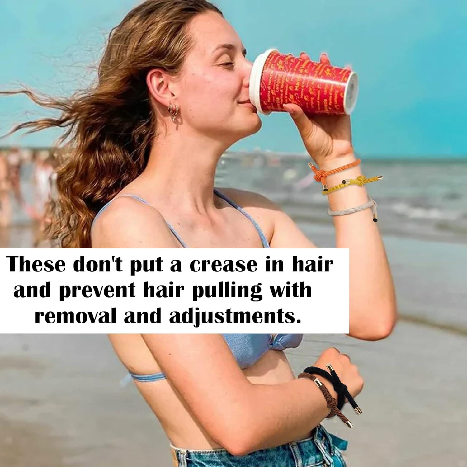 56 Gomas de Pelo Elásticas DealEachDay - 14 Colores Variados