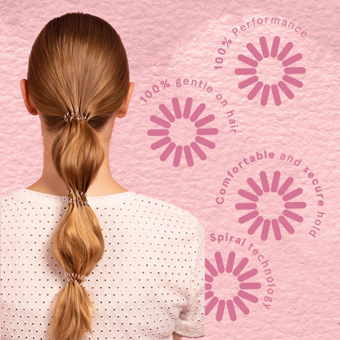 Gomas Espirales para el Cabello Invisibobble Original x3 Marrón