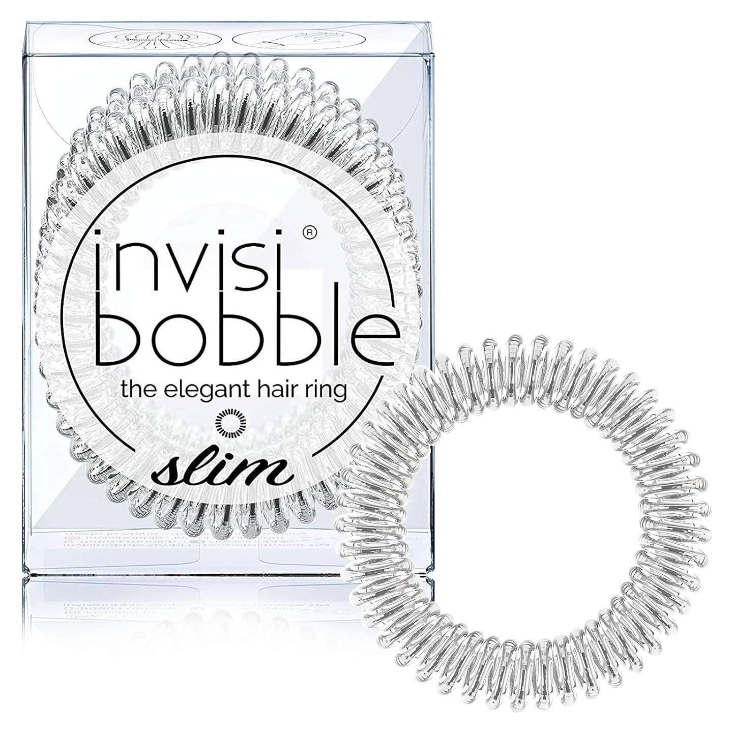 invisibobble SLIM Cromo Dulce - Lazos para Cabello Sin Marcas
