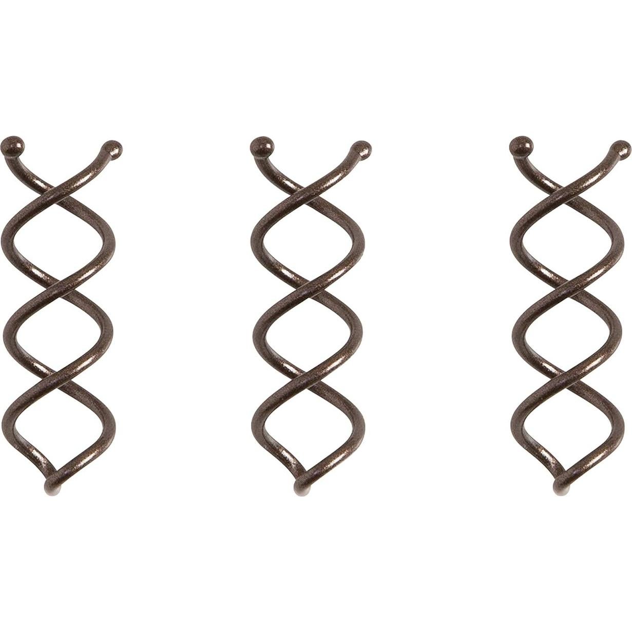 Pasadores de Cabello Espiral Goody Mini - 3 Unidades, Colores Variados