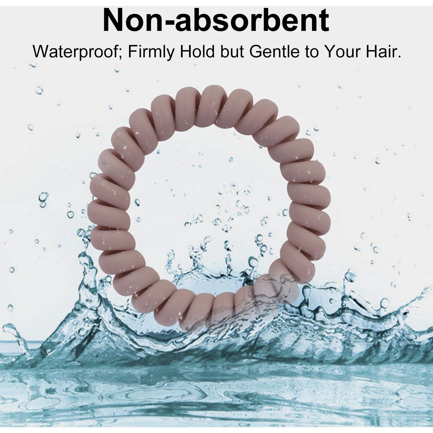 Tiras de Cabello en Espiral JessLab - Set 10 Pcs Colores Variados