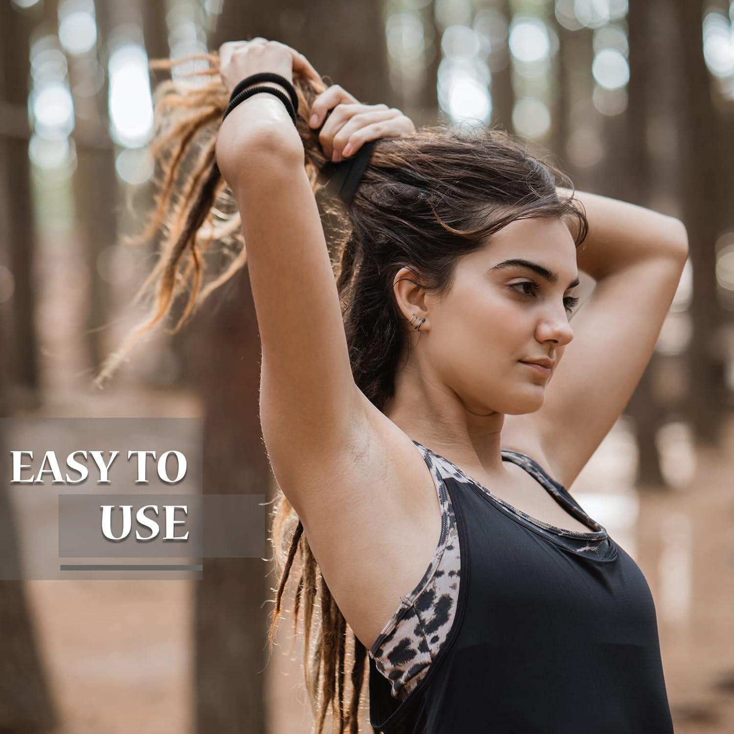 6 Sujetadores de Cabello Flexibles Hoteam para Dreadlocks