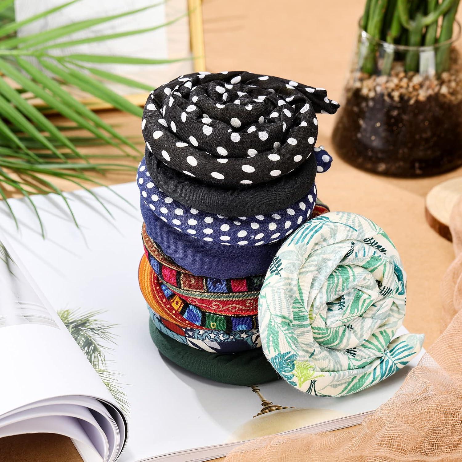 Ataduras de Cabello Dreadlock Dingion - 9 Piezas Coloridas 63 cm