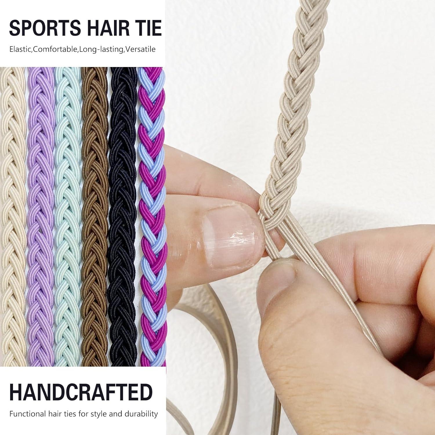 Tiras de Cabello en Espiral LOTMIAI 16" (41cm) Colorido 3 Pcs