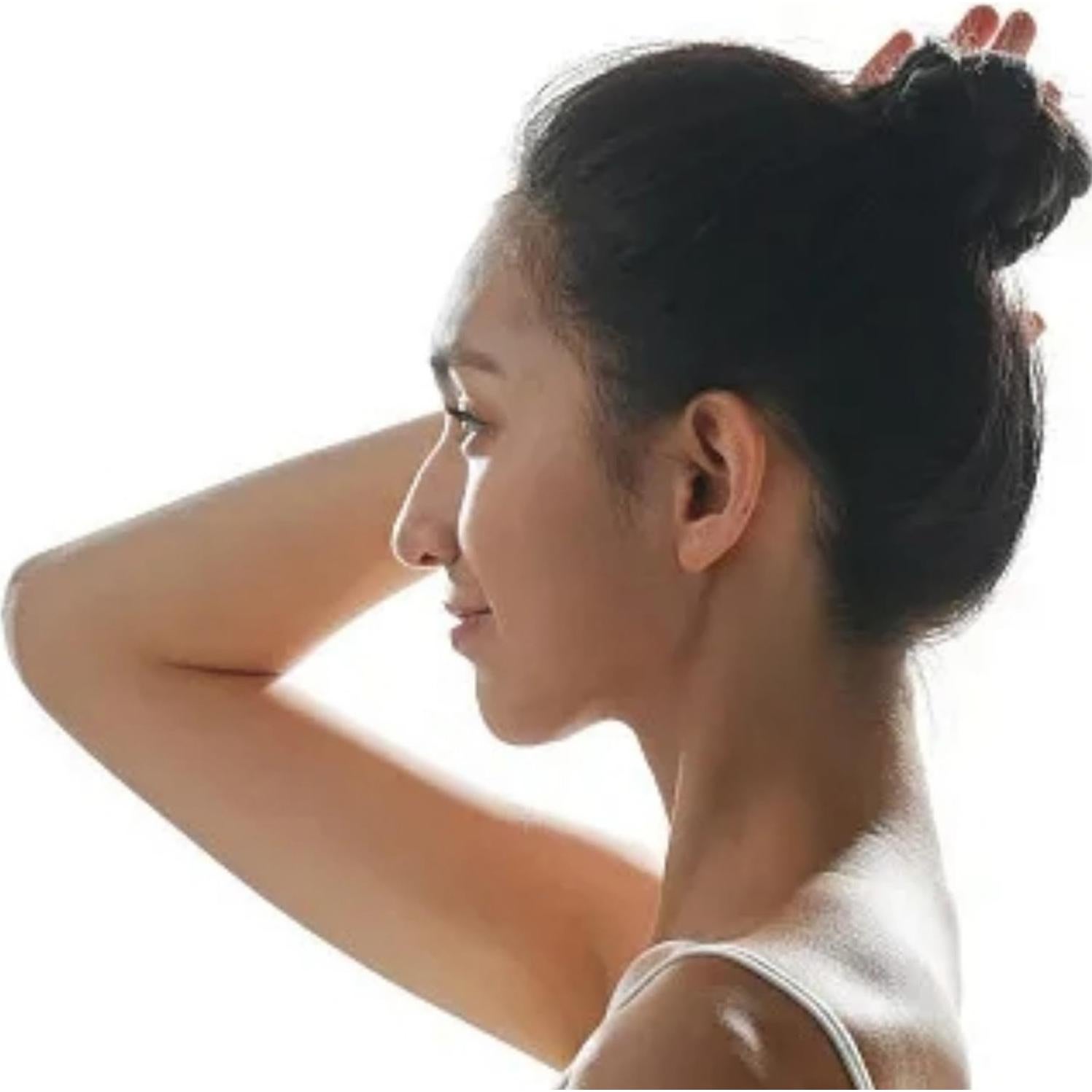 50 Horquillas Espirales de Metal Hyamass para Cabello Negro