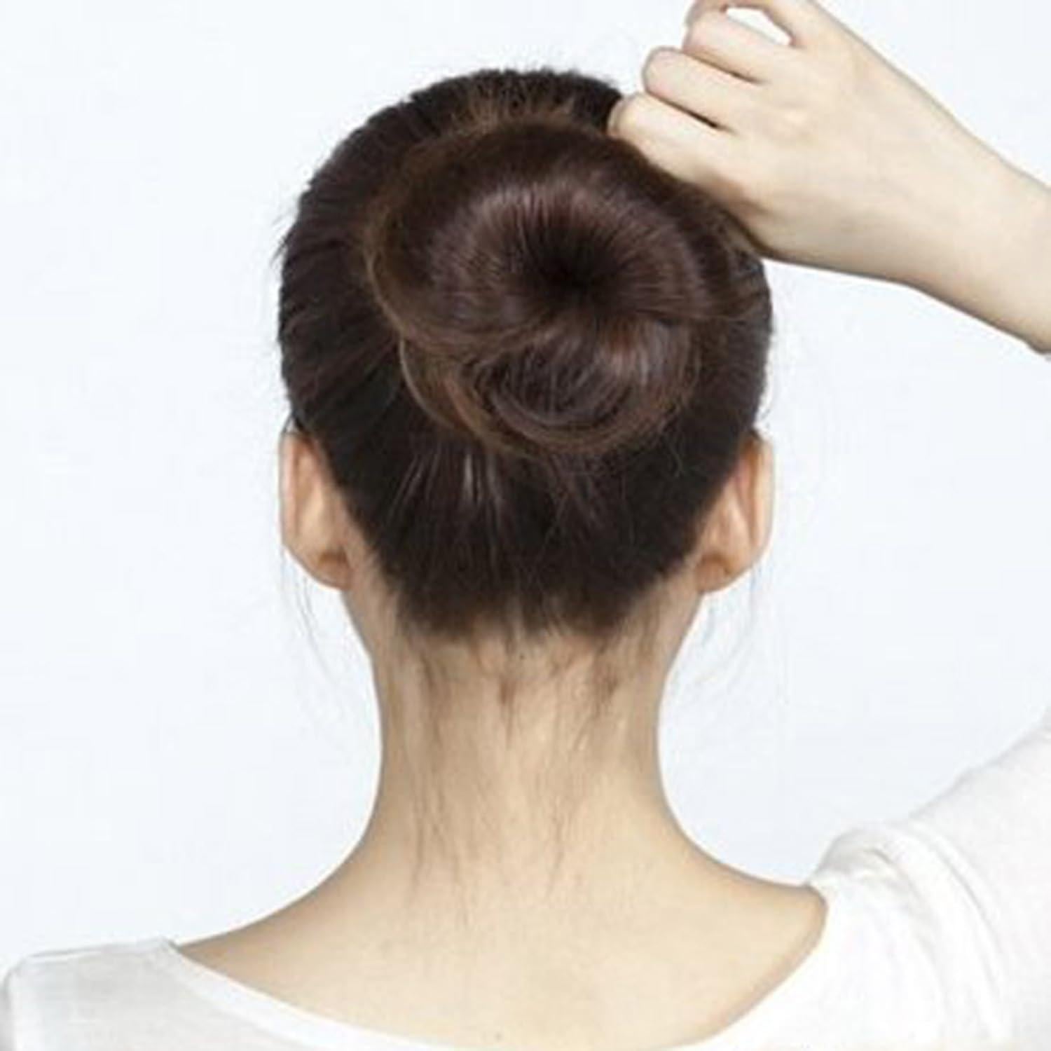 50 Horquillas Espirales de Metal Hyamass para Cabello Negro