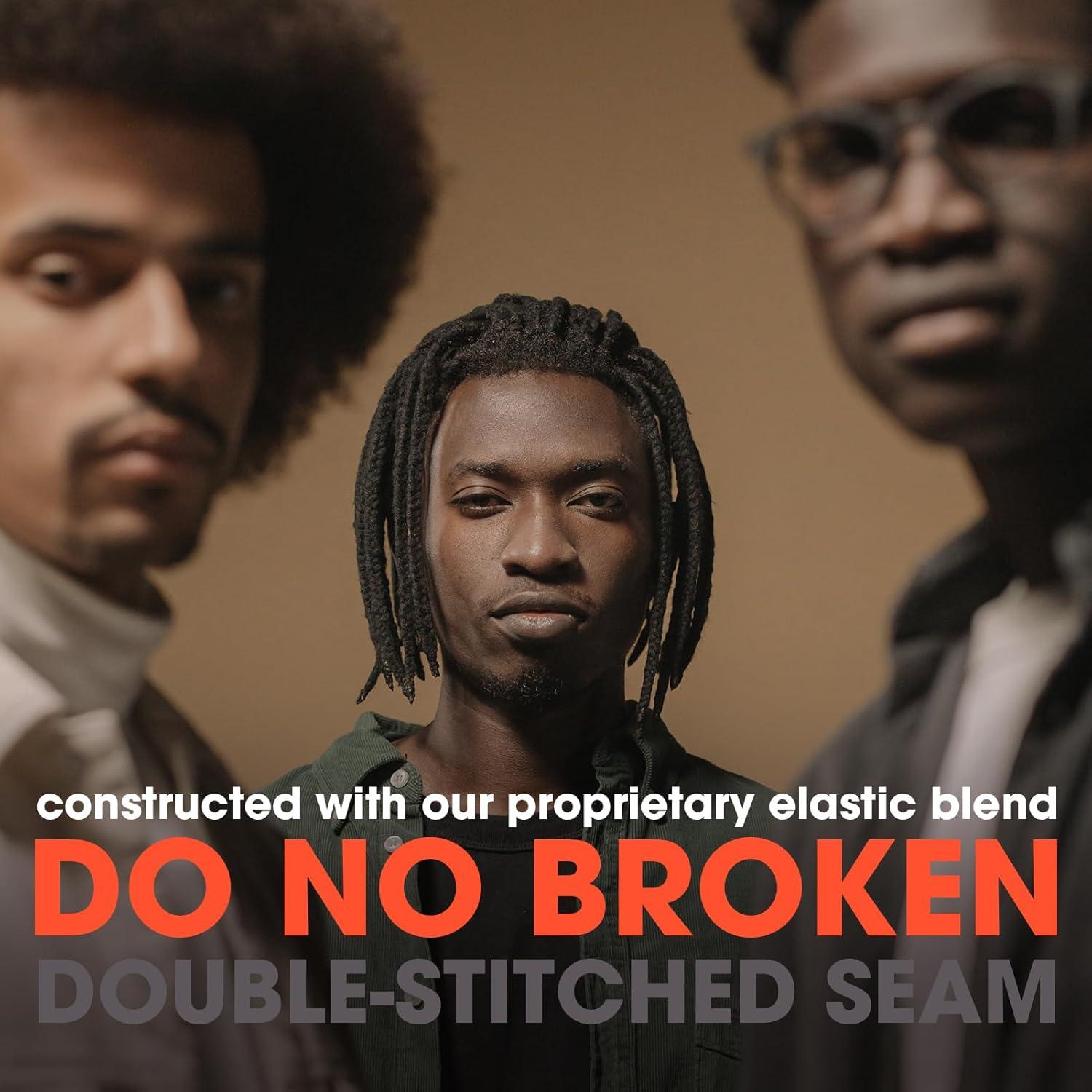 Coletas para Cabello Grueso y Rizado EasYoung 10 Piezas